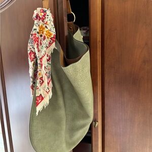 Boho/Hobo Bag - vegan leather